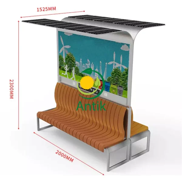 STATII AUTOBUZ MODERNE SB09 - Dimensiuni și specificații tehnice